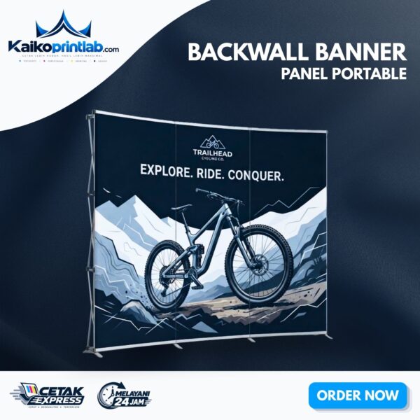 Backwall Banner Panel Portable