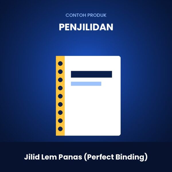 Jilid Lem Panas (Perfect Binding)