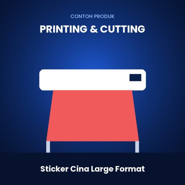 Sticker Cina Large Format