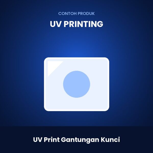 UV Print Gantungan Kunci